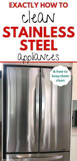 Wipe down with a damp cloth and leave to dry. How To Clean Stainless Steel Appliances How To Stop Smudges From Reappearing Cleaning Stainless Steel Appliances Stainless Steel Cleaning Polishing Stainless Steel Appliances