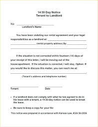Vacate Notice Form Day Eviction Notice Form Template Unique To