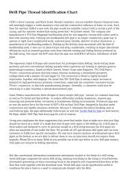 Drill Pipe Thread Identification Chart By Longingocclusio05