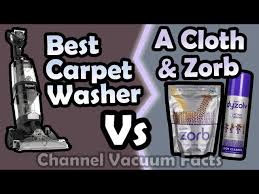 carpet washer or a cloth dyson zorb