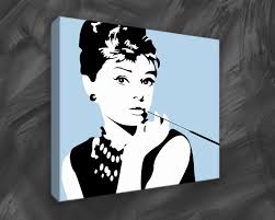 Audrey Hepburn Canvas Art And Wall