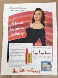 max factor lipstick makeup print ad