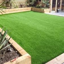 Pp Straight Green Artificial Lawn Grass