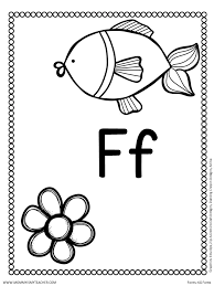 letter f printables mommy is my teacher