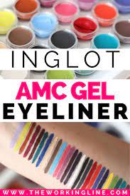 27 inglot gel eyeliner review