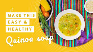 quinoa soup veggie vegan quinoa