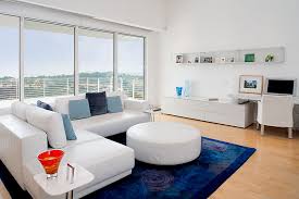 royal blue area rug interior design ideas