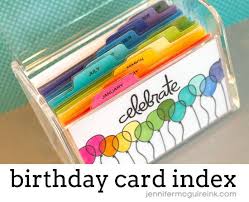 Hot promotions in index card organizer on aliexpress: Video Birthday Index Card Box Blog Hop Giveaway Jennifer Mcguire Ink Jennifer Mcguire Cards Cards Paper Smooches
