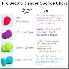 Beauty Blender Sponge Chart By Gisselle