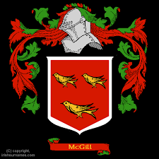 Mcgill Coat Of Arms Family Crest