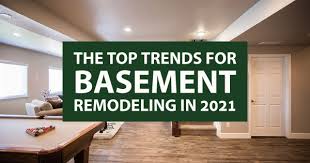 The Top Trends For Basement Finishing