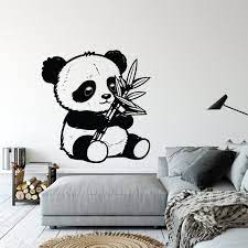 Buy Panda Wall Decor Panda Decal Bear
