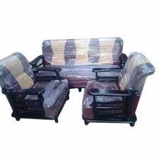 5 seater wooden portable sofa set