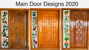 latest teak wood main door designs for