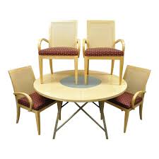 Wood Dining Set Table 4 Chairs