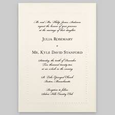 Hawthorn Wedding Invitation Card Raised Ink
