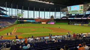 Marlins Park Section 10 Row 15 Seat 20 Miami Marlins Vs