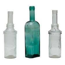 Pharmacy Glass Bottles Set Barcelona