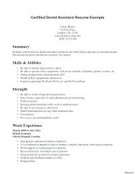 Cna Resume Sample With No Experience