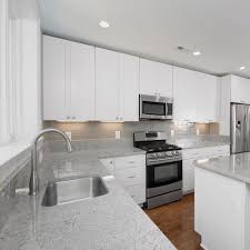 What are the shipping options for tile backsplashes? Picture Of Modern Grey Glass Backsplash Kitchen Picture From Home Depot