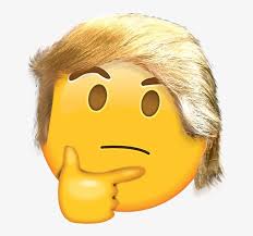 The ability to think is very good because so many things in the world require it. Trump Think Trump Thonk Emoji Hmm Free Transparent Png Download Pngkey