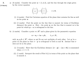 Vector Equation 3 10 Marks
