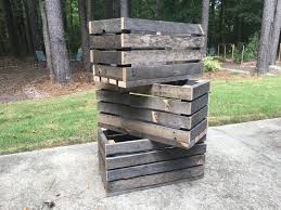 how to make crates out of wood pallets