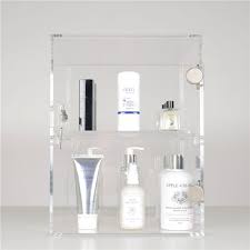 cosmetics large acrylic display cabinet