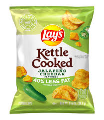 cheddar flavored potato chips