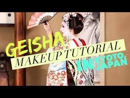 anese geisha makeup tutorial