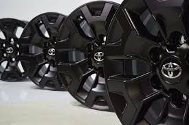 toyota tacoma black factory oem wheels