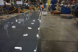 epoxy floor coatings throughout the