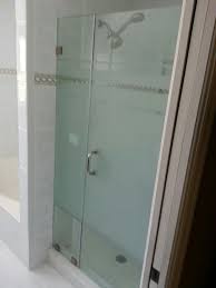 Frameless Shower Door With Custom