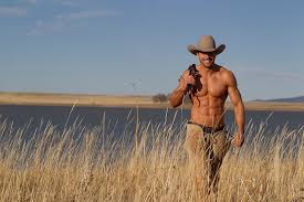 Image result for image of cowboy walking