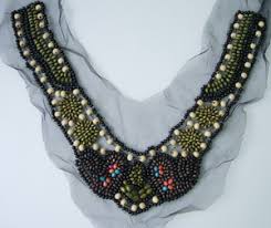 nk200 fl flower collar necklace