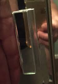 mirrored bifold closet door pull