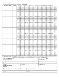Medication Administration Record Template Fill Online
