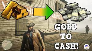 how to sell gold bars in red dead