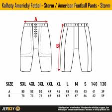 Pants Storm American Football Jersey 53