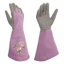 heavy duty leather gardening gloves