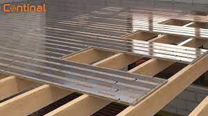 suspended floor heating systems