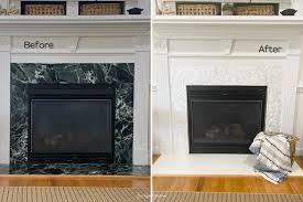 Tile Over A Fireplace Surround
