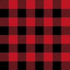 red and black plaid fabric wallpaper