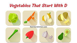 vegetables that start with d