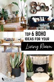 boho decor ideas for your living room