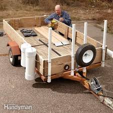 Great designs to inspire you to build your own diy trailer project (dowloadable pdf files). Utility Trailer Upgrades Diy Family Handyman
