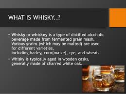 Manufacturing Process Of Whisky