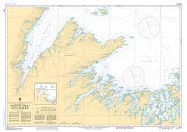 Chs Nautical Chart Chs4821 White Bay And Et Notre Dame Bay