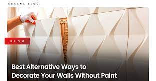 decorate your walls without paint
