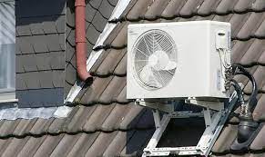 can ac outdoor unit be installed on the